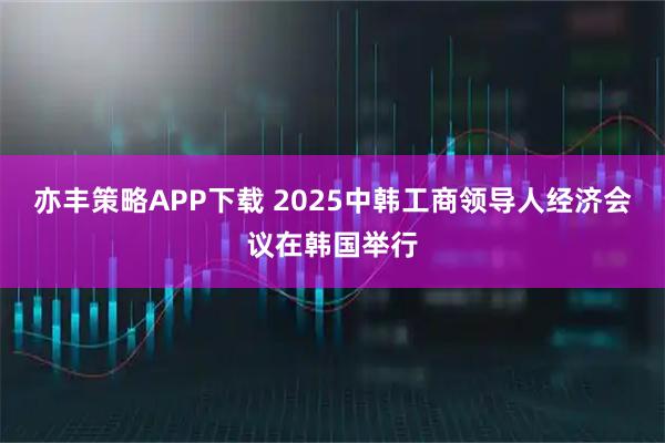 亦丰策略APP下载 2025中韩工商领导人经济会议在韩国举行