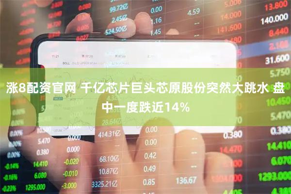 涨8配资官网 千亿芯片巨头芯原股份突然大跳水 盘中一度跌近14%